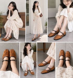Ornate Embroidered Mary Jane Flats