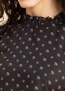Sale - Floral Printed Puff Sleeve Top