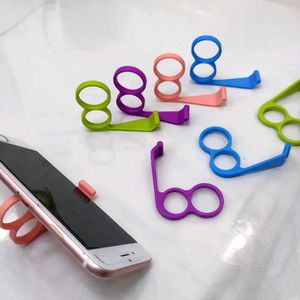 Colorful Ring Mobile Holder Stands 4 Piece
