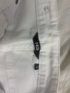NEW White Denim Shorts