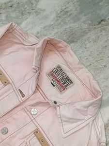 Pink Denim Jacket