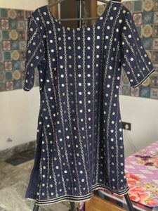 Navy Blue Kurta Set 🩷