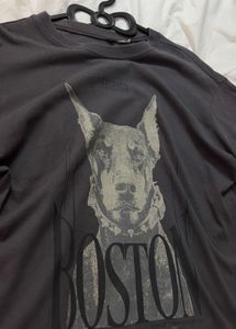 Graphic Dog Print T-Shirt