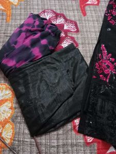 pakistani black &amp; Pink Salwar Suit