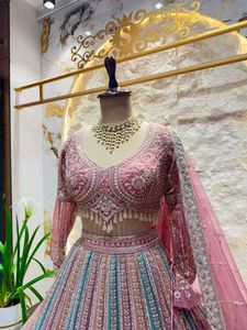 Stunning Embellished Lehenga Choli Set