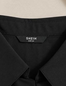 🖤 Black crop shirt with criss-cross design🖤