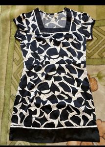 Elegent Satin Fabric Dress