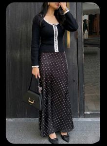 black knitted lolita top 🖤
