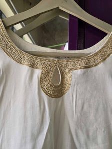 off white anarkali top