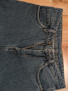 Wide Leg Denim Jeans