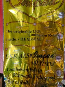 Impex Transparent Lamination Film Roll