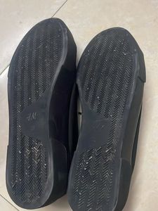 Classic Black Canvas Sneakers