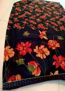 Beautiful Floral Saree