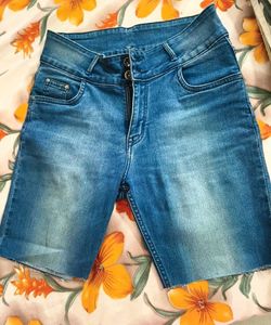 denim women shorts