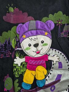 Cute Skater Bear T-Shirt