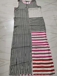 Pink &amp; Black Embellished Kurti