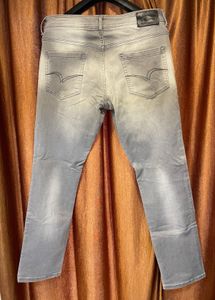 Lee Cooper Men's Grey Washed Jeans