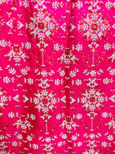 Elegant Pink Floral Anarkali Kurta