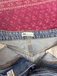 Light Wash Denim Shorts