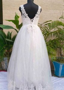 free delivery 🚚 Elegant White Bridal Gown❄️💠