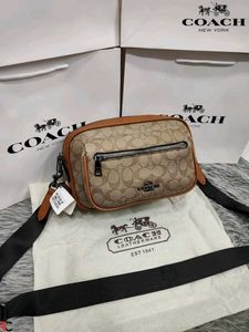 COACH* *ELIAS CROSSBODY BAG IN SIGNATURE CANVAS*