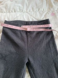 Gray Casual Leggings