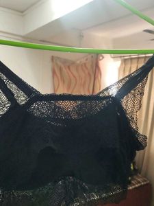 Elegant and Hot Black Lace Sexy Bralette