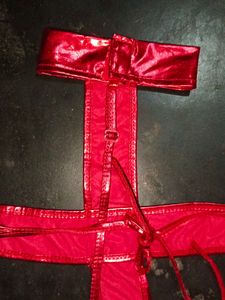 metallic wet look one piece swinwear bodysuit