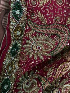 Embroidered Saree
