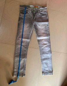 Men's Grey Washed Jeans