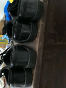 Classic Black Formal Shoes 2 pairs