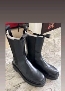 Stylish Black Leather Chelsea Boots