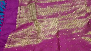 Heavy Silk Saree Aari Blouse