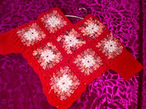 Kids Winter New Poncho 3-5Years  Crochet Poncho