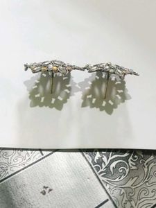 Oxidised Statement Earrings