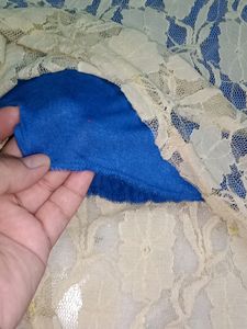 Puffy Sleeves Net Top