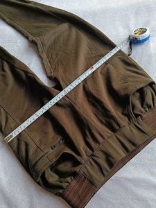 Olive Green Casual Pants