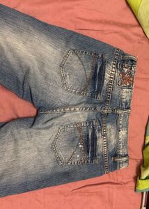 Sparkly Studded Blue Jeans⭐️🎸