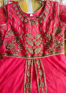 Designer Red Lehenga Choli