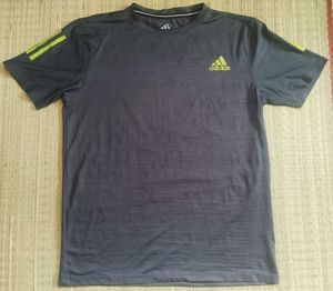 Adidas Men's Grey Running T-Shirt