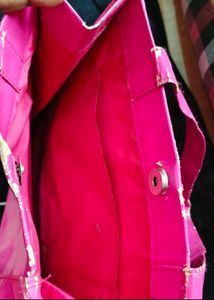 Pink Tote Bag