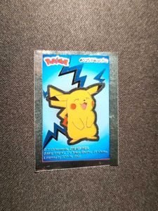 Alpenliebe Pokemon Pikachu Sticker collectible ⚡