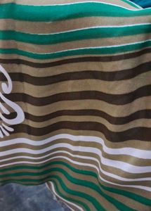 New Olive Chiffon Soft Daily Wear Saree With Blous
