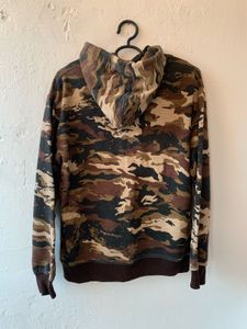Camo Print Hoodie