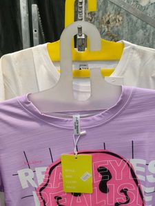 Lilac Graphic Print Tee
