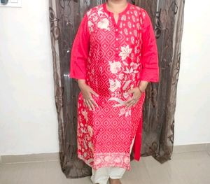 Red Kurta