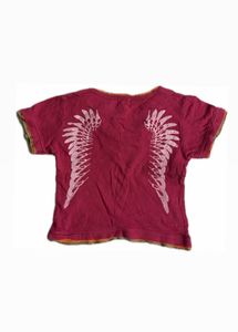 Y2K  Cropped Baby Tee