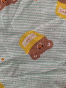 Cute Bear Print Top
