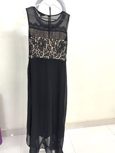 Elegant Black Lace Dress