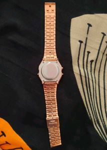 Rose Gold Digital Watch